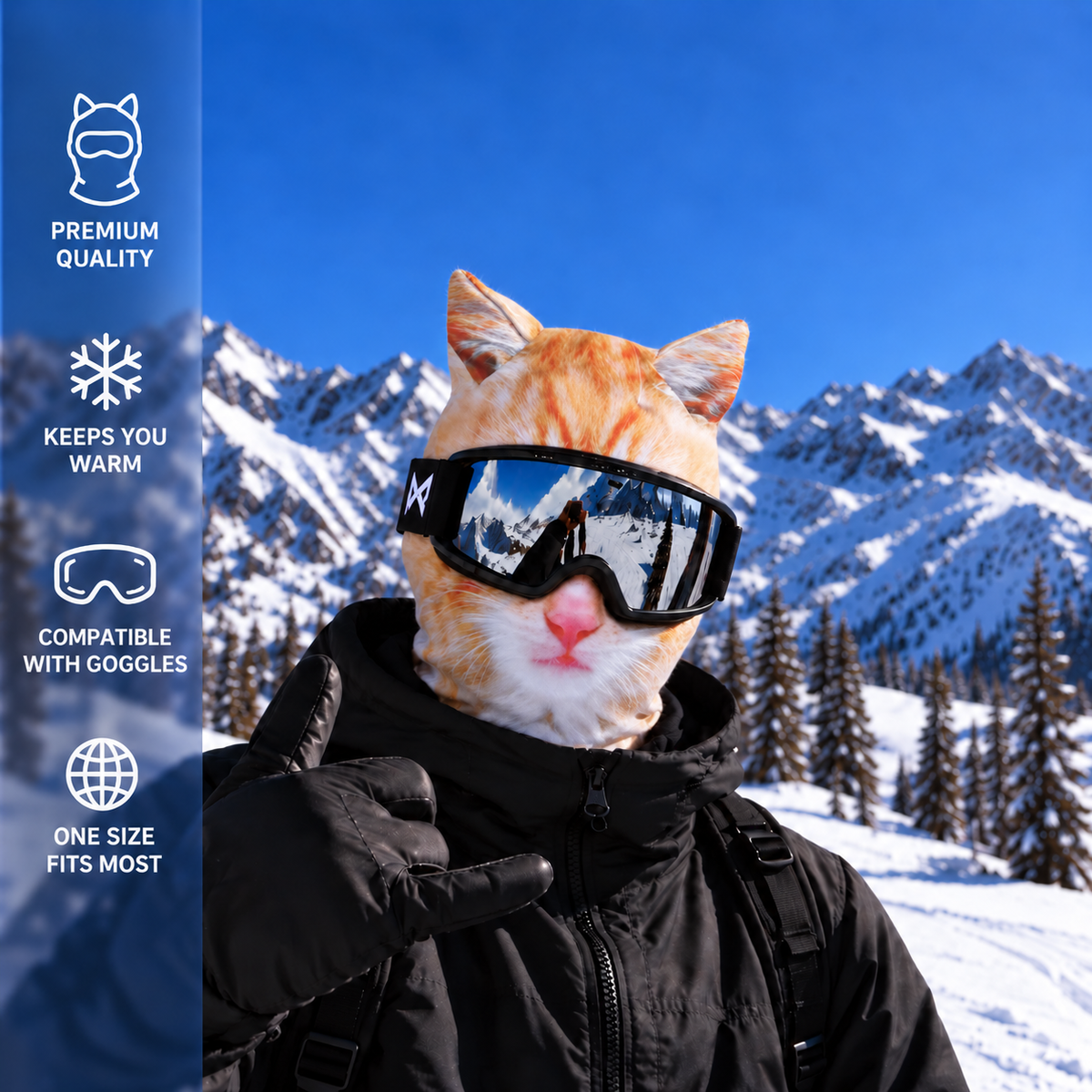 Cat Ski Mask