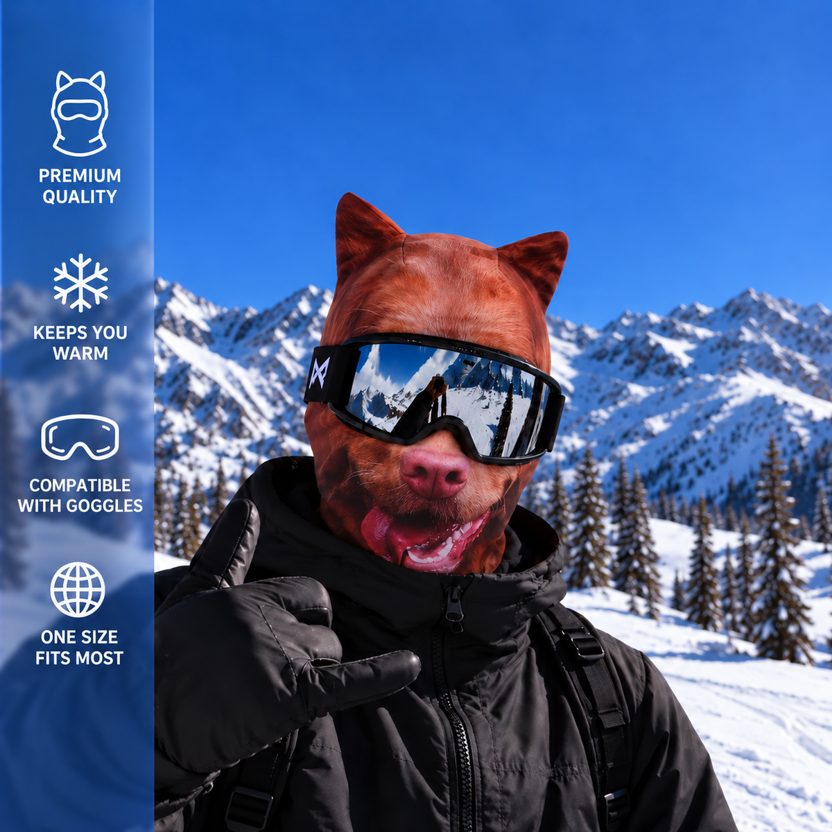 Cat Ski Mask